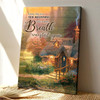 Every Day Is A New Beginning Take A Deep Breath And Start Again Christian Canvas Wall Art Jesus Canvas Scripture Canvas