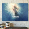 God Canvas Bible Verse Canvas In Jesus I Trust Meaningful Horizontal Canvas Scripture Canvas