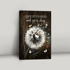 Give It To God And Go To Sleep Canvas Art With Dandelion White Butterfly And Cat Bible Verse Canvas Art Christian Home
