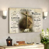 God Canvas Prints Jesus Canvas Art John 316 Kjv Canvas Wall Art Spiritual Canvas Poster For Living Room