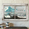 Landscape God Canvas Prints Jesus Canvas Wall Art The tree of peace Create in me a clean heart Canvas