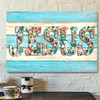 Scripture Canvas Wall Art Christian Canvas Art Jesus Beach Canvas Poster Faith Canvas Home Decor