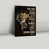 For God Hath Not Given Us The Spirit Of Fear 2 Timothy 1 7 Canvas Prints Bible Verse Wall Decor Christian Scripture Art