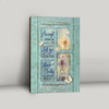 Motivational Bible Verse Canvas With Dandelion Embracing Letting Go And Faith Through Scripture Inspired Design