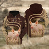 Goofygear Personalized Pig Live Like Some One 3D Hoodie and Zipper Hoodie