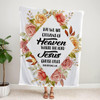 Philippians 3 20 We Are Citizens Of Heaven Christian Fleece Blanket with Bible Verse Inspirational Religious Faith Blanket