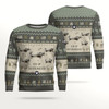 Goofygearprints EA-1F Skyraider EA1F_Aircraft Ugly Sweater, Ugly Sweater Christmas Shirt for Men Dad Veteran