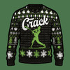 Goofygearprints Crack Baseball Christmas Sweater, Idea Gift for Baseball Lovers