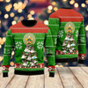 Goofygearprints Boxer Pine Tree Ugly Christmas Sweater For Men & Women, Perfect Shirt for Dog Lovers
