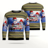Goofygearprints Shenandoah, Pennsylvania, Shenandoah Community Ambulance All Over Printed Ugly Christmas Sweater