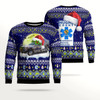Goofygearprints Hughes County Emergency Medical Service Christmas Aop Ugly Sweater