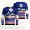 Goofygearprints Lansing, Michigan, Lansing Police Department All Over Print Ugly Sweater, Gift for Police
