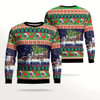 Goofygearprints Lonaconing, Maryland, George’s Creek Ambulance Service Aop Ugly Christmas Sweater