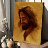 Portrait Of Christ Smiling Canvas Art Christian Wall Decor Depicting The Warmth And Love Of Jesus Christ