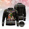 Goofygearprints Dog Xmas Sweater, English Bulldog Show Up Ugly Christmas Sweater, Funny Xmas Sweater