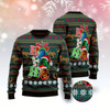 Goofygearprints Horse Ho Ho Ho Ugly Christmas Sweater, Funny Xmas Sweater, Sweater Xmas