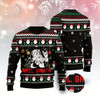 Goofygearprints Hail Santa Ugly Christmas Sweater, Funny Xmas Sweater, Sweater Xmas