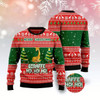 Goofygearprints Giraffe Ho Ho Ho Ugly Christmas Sweater, Funny Xmas Sweater, Sweater Xmas