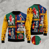 Goofygearprints Brave Dalmatian Firefighter Ugly Christmas Sweater, Funny Xmas Sweater, Sweater Xmas