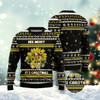 Goofygearprints Bee Merry It'S Time Ugly Christmas Sweater, Funny Xmas Sweater, Sweater Xmas