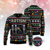 Goofygearprints Autism It's A Different Ability Ugly Christmas Sweater, Funny Xmas Sweater, Sweater Xmas