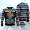 Goofygearprints Sloth Tis The Season Ugly Christmas Sweater, Funny Xmas Sweater, Sweater Xmas
