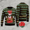 Goofygearprints Sloth Santa Claws Ugly Christmas Sweater, Funny Xmas Sweater, Sweater Xmas