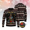 Goofygearprints Slap Shot Santa Christmas Ugly Christmas Sweater, Funny Xmas Sweater, Sweater Xmas