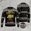 Goofygearprints School Bus All Day Ugly Christmas Sweater, Funny Xmas Sweater, Sweater Xmas