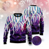 Goofygearprints Octopus Galaxy Ugly Christmas Sweater, Funny Xmas Sweater, Sweater Xmas