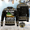 Goofygearprints My Sleigh Broke So Now I Am A School Bus Driver Ugly Christmas Sweater, Funny Xmas Sweater, Sweater Xmas