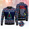 Goofygearprints Xmas Tree Sweater, Nurse Christmas Tree Ugly Christmas Sweater, Funny Xmas Sweater