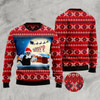 Goofygearprints Cat Xmas Sweater, Black Cat What Ugly Christmas Sweater, Sweater Xmas