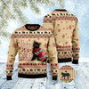 Goofygearprints Cat Xmas Sweater, Black Cat Baby Ugly Christmas Sweater, Sweater Xmas