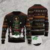 Goofygearprints Dog Xmas Sweater, Siberian Husky Joy Love Peace Believe Merry Christmas Ugly Christmas Sweater, Funny Xmas Sweater
