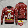 Goofygearprints Dog Xmas Sweater, Siberian Husky Because Humans Suck Ugly Christmas Sweater, Funny Xmas Sweater