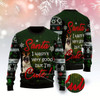 Goofygearprints Dog Xmas Sweater, Pug I'M Cute Ugly Christmas Sweater, Funny Xmas Sweater
