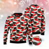Goofygearprints Dog Xmas Sweater, Pug Group Awesome Ugly Christmas Sweater, Funny Xmas Sweater