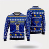 Goofygearprints Farmers Sweater, Happy Llamakkah Ugly Christmas Sweater, Christmas Crewneck Sweater, Winter Farm Fashion
