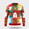 Goofygearprints Pet Dog Sweater, Great Pyrenees Dog Lovers Christmas Wishes All OverUgly Christmas Sweater, Gift For Dog Love, Winter Fashion