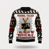 Goofygearprints Pet Dog Sweater, Chihuahua Personal StalkerUgly Christmas Sweater, Gift For Dog Love, Winter Fashion