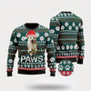 Goofygearprints Pet Dog Sweater, Cardigan Welsh Corgi Santa PrintedUgly Christmas Sweater, Gift For Dog Love, Winter Fashion