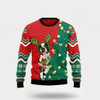 Goofygearprints Pet Dog Sweater, Boston Terrier Christmas Tree UglyUgly Christmas Sweater, Gift For Dog Love, Winter Fashion