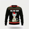 Goofygearprints Pet Cat Sweater, Christmas Is Better With Cat Ugly Christmas Sweater, Gift For Cat Love, Cat Crewneck Sweater, Winter Fashion