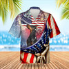 Goofygearprints 4Th Of July Hawaiian Shirts, Doberman Fourth Of July Hawaiian Shirt USA Flag Doberman Dog July 4Th Button Up Shirt