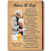 Personalized Nunca Te Dejé Spanish Memorial Canvas Custom Photo Gift For Loss Of A Loved One I Never Left You
