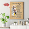 Personalized Nunca Te Dejé Spanish Memorial Canvas Custom Photo Gift For Loss Of A Loved One I Never Left You
