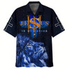 Goofygearprints Lion Jesus Is My Savior God Christian Faith Hawaiian Shirt For Men, Christian Hawaiian Shirt, Gift For Christian