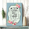 Under His Wings You Will Find Refuge Psalm 91:4 Wall Art Canvas Bible Verse Canvas Scripture Wall Decor For Protection