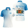 Goofygearprints Blue Mens Golf Polo Shirts Custom We'Re More Than Just Golf Friends We'Re Like A Really Small Gang Style 1